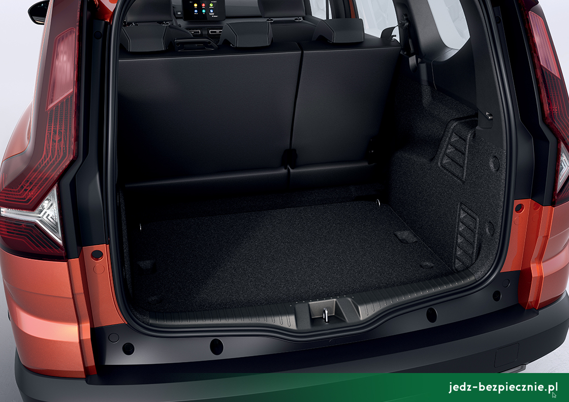 Premiera tygodnia - Dacia Jogger - bagażnik wersji 5-osobowej